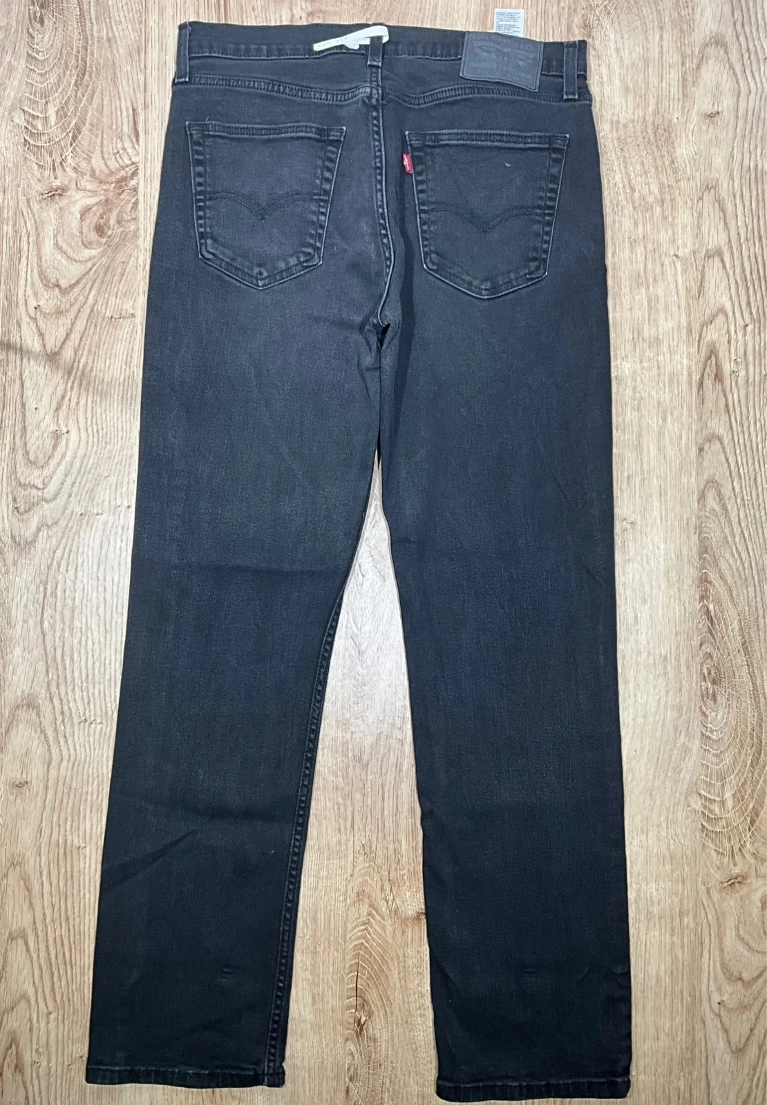 Jean Levi's 511 Slim W34 L32 Denim Noir Délavé 99% coton Style Casual – photo 6